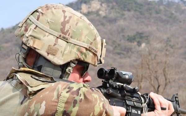 35th Air Defense Artillery Brigade Conducts Weapons Range for Best Squad Competition