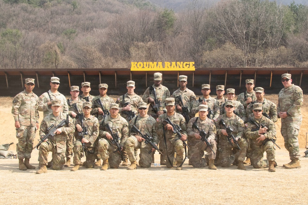 35th Air Defense Artillery Brigade Conducts Weapons Range for Best Squad Competition