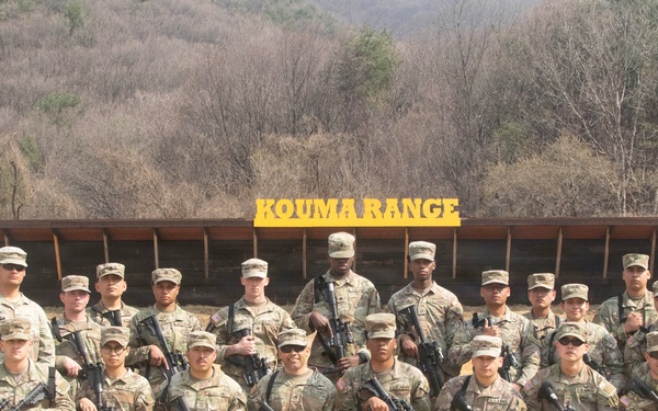 35th Air Defense Artillery Brigade Conducts Weapons Range for Best Squad Competition