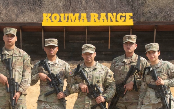 35th Air Defense Artillery Brigade Conducts Weapons Range for Best Squad Competition