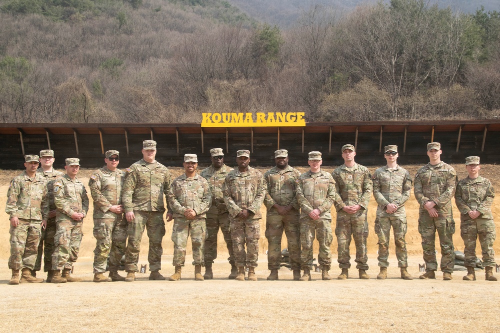 35th Air Defense Artillery Brigade Conducts Weapons Range for Best Squad Competition