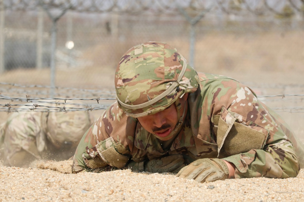 35th Air Defense Artillery Brigade Conducts Confidence Course at Camp Humphreys