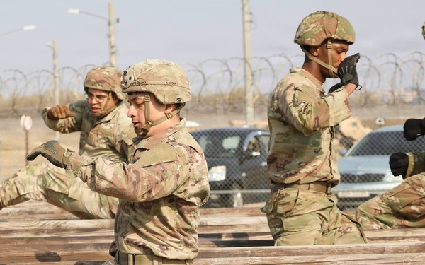 35th Air Defense Artillery Brigade Conducts Confidence Course at Camp Humphreys