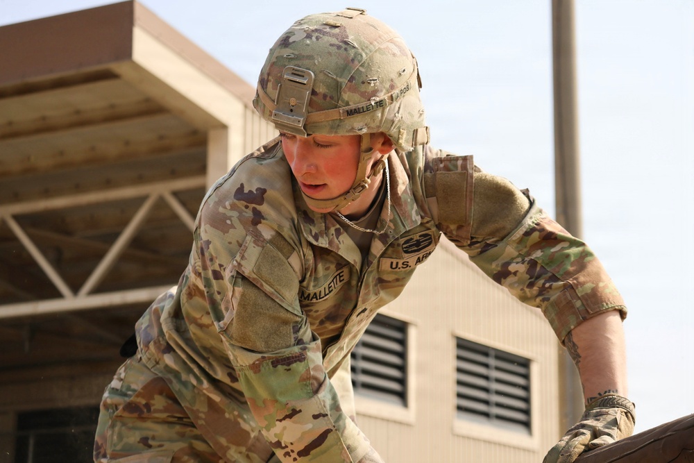 35th Air Defense Artillery Brigade Conducts Confidence Course at Camp Humphreys