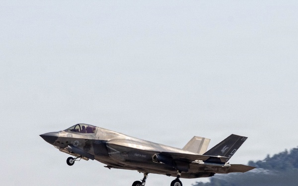 VMFA-242 takes to the skies out of Gwangju Air Base