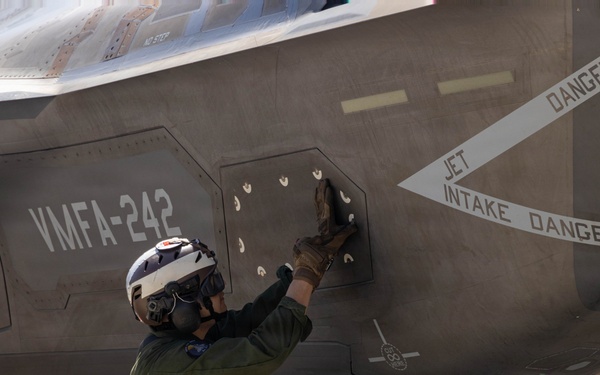 VMFA-242 takes to the skies out of Gwangju Air Base