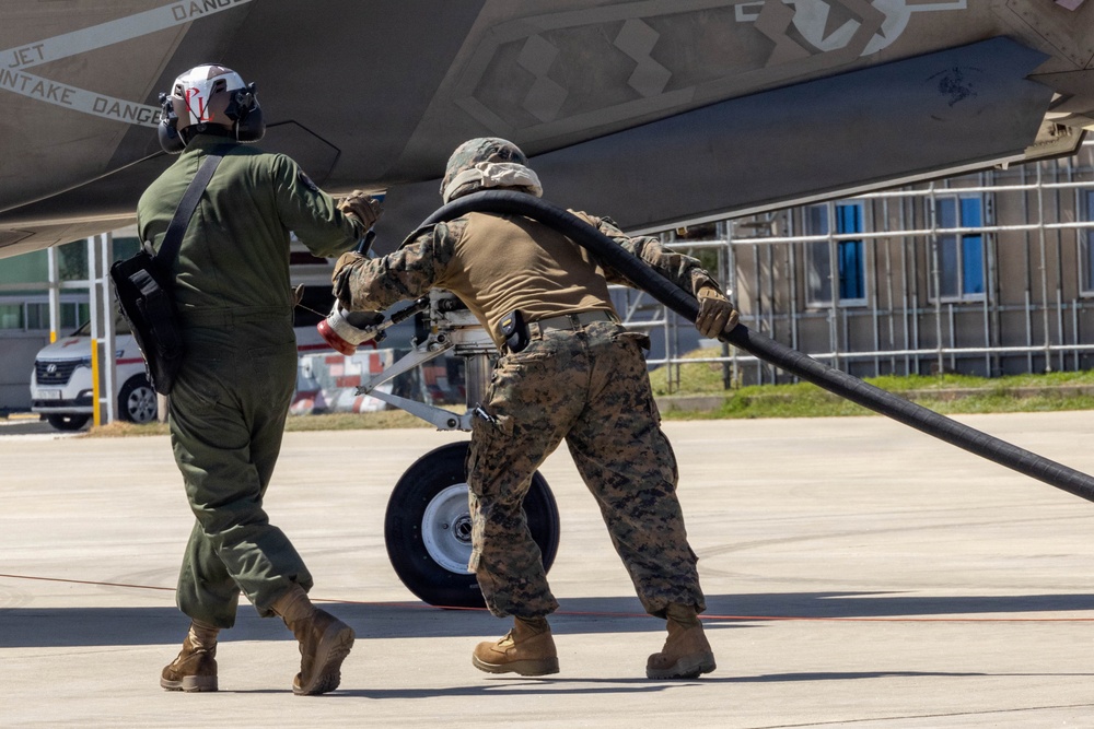 VMFA-242 takes to the skies out of Gwangju Air Base