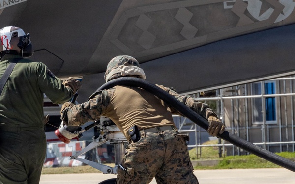 VMFA-242 takes to the skies out of Gwangju Air Base