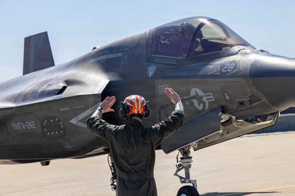 VMFA-242 takes to the skies out of Gwangju Air Base