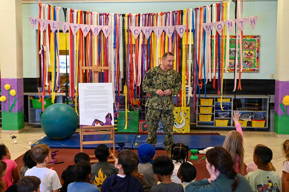 NAVSTA Rota Month of the Military Child Proclamation Signing
