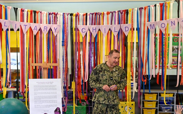 NAVSTA Rota Month of the Military Child Proclamation Signing