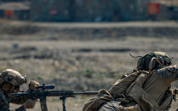 U.S. Marines Rehearse Live Fire Platoon Attacks During KMEP 26.1