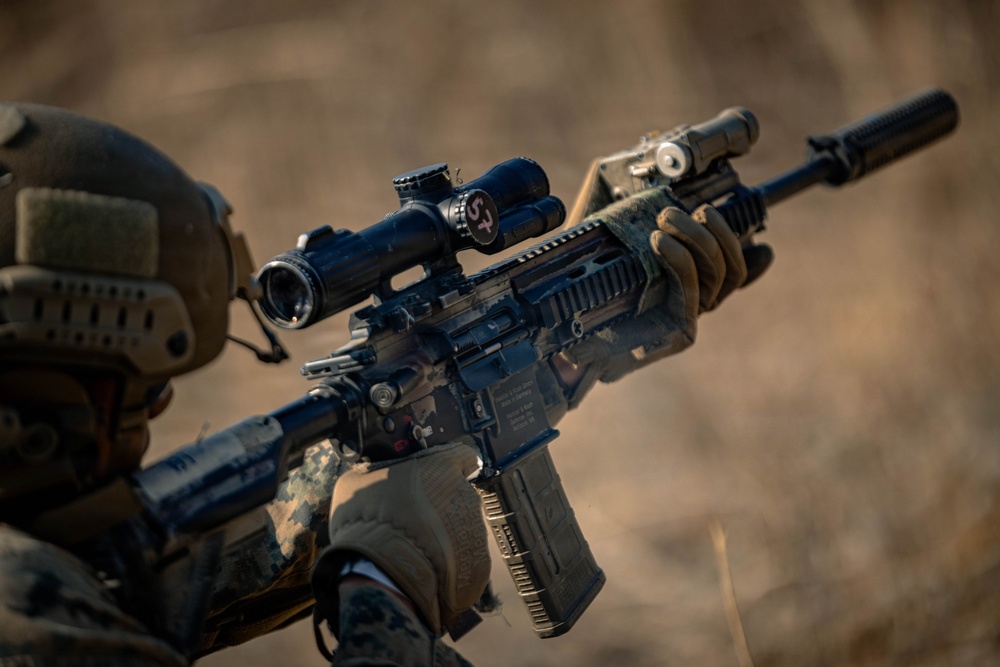 U.S. Marines Rehearse Live Fire Platoon Attacks During KMEP 26.1
