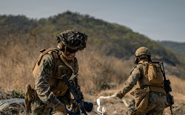 U.S. Marines Rehearse Live Fire Platoon Attacks During KMEP 26.1