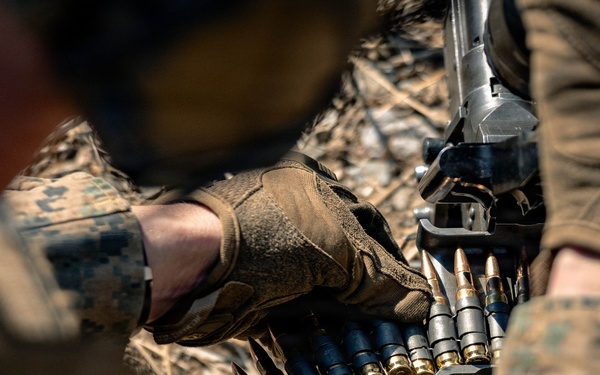 U.S. Marines Rehearse Live Fire Platoon Attacks During KMEP 26.1