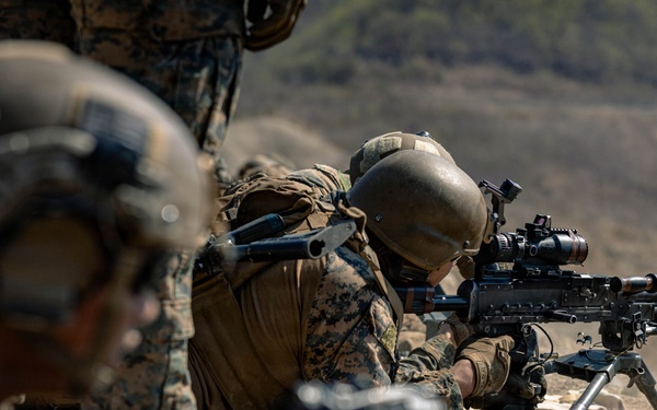 U.S. Marines Rehearse Live Fire Platoon Attacks During KMEP 26.1