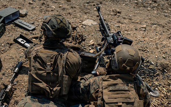 U.S. Marines Rehearse Live Fire Platoon Attacks During KMEP 26.1