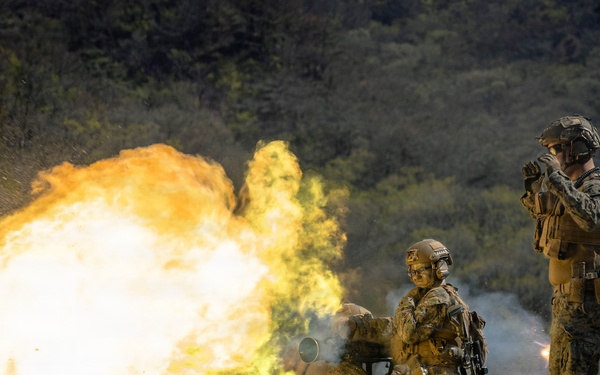 U.S. Marines Rehearse Live Fire Platoon Attacks During KMEP 26.1