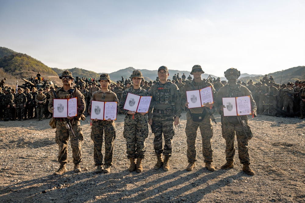 U.S. Marines Rehearse Live Fire Platoon Attacks During KMEP 26.1