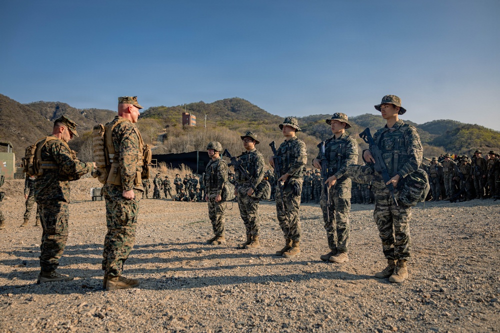 U.S. Marines Rehearse Live Fire Platoon Attacks During KMEP 26.1