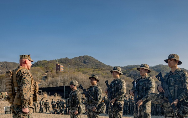 U.S. Marines Rehearse Live Fire Platoon Attacks During KMEP 26.1