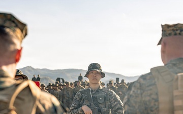 U.S. Marines Rehearse Live Fire Platoon Attacks During KMEP 26.1