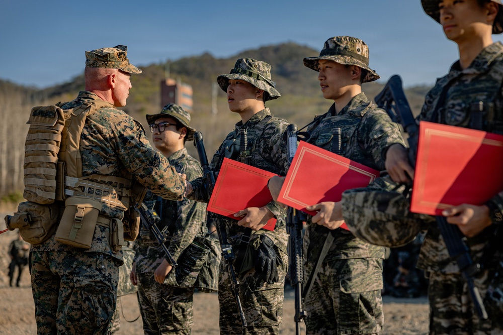 U.S. Marines Rehearse Live Fire Platoon Attacks During KMEP 26.1