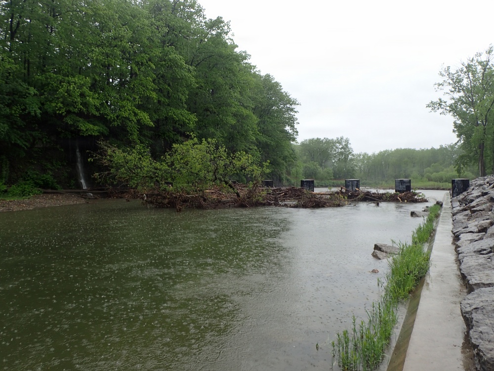 Cazenovia Creek Ice-Control Structure