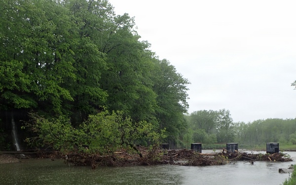 Cazenovia Creek Ice-Control Structure