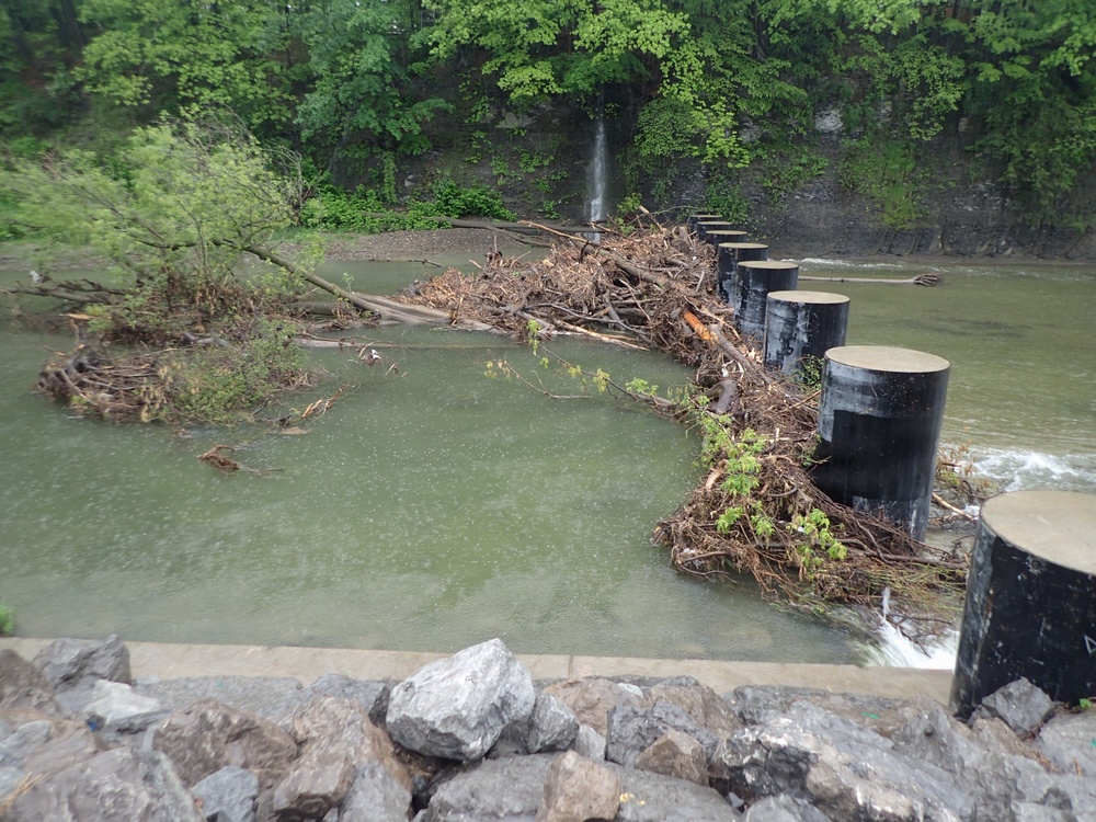 Cazenovia Creek Ice-Control Structure