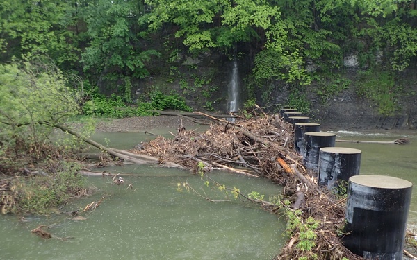 Cazenovia Creek Ice-Control Structure