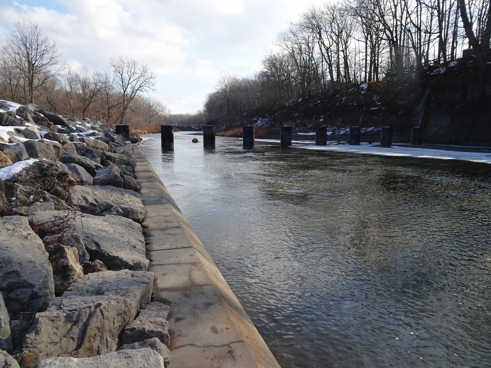 Cazenovia Creek Ice-Control Structure