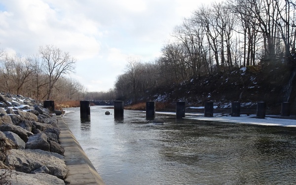 Cazenovia Creek Ice-Control Structure