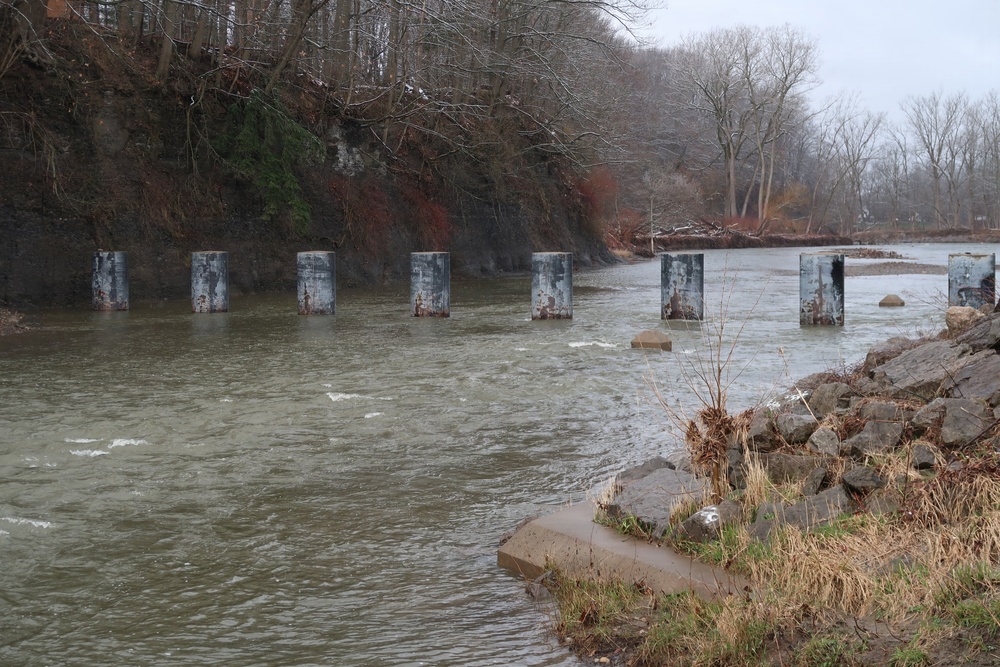 Cazenovia Creek Ice-Control Structure