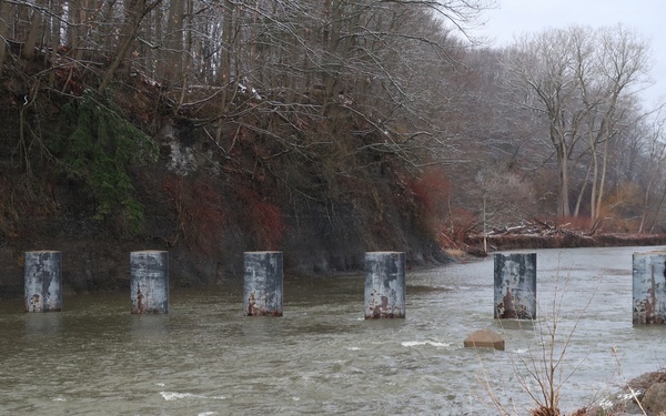 Cazenovia Creek Ice-Control Structure