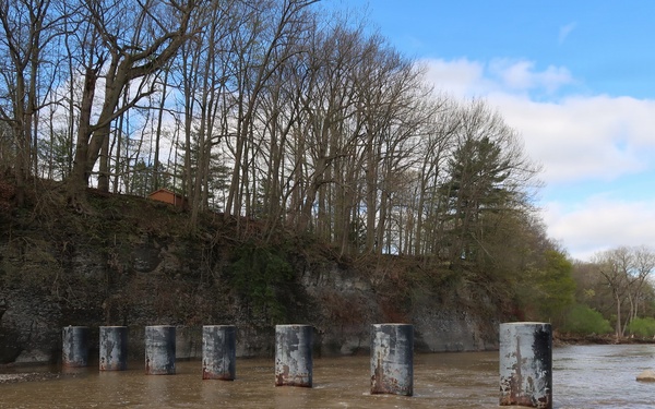Cazenovia Creek Ice-Control Structure