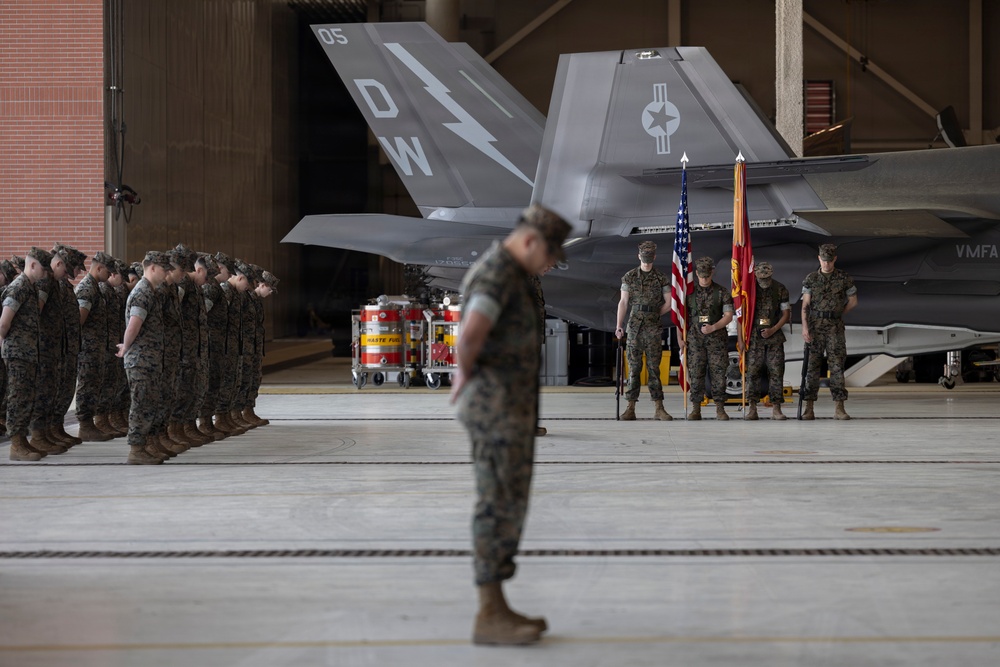 VMFA-251 relief and appointment