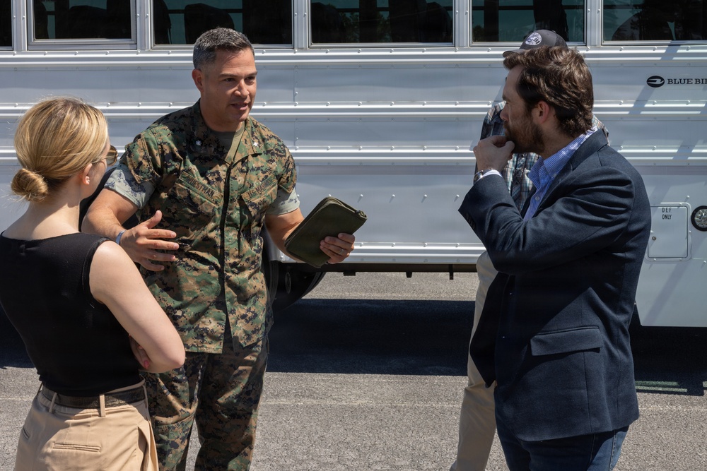 North Carolina Senator Visit MCAS Cherry Point