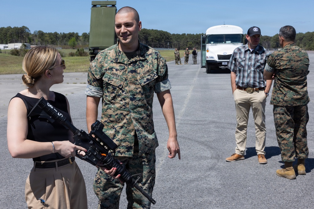 North Carolina Senator Visit MCAS Cherry Point