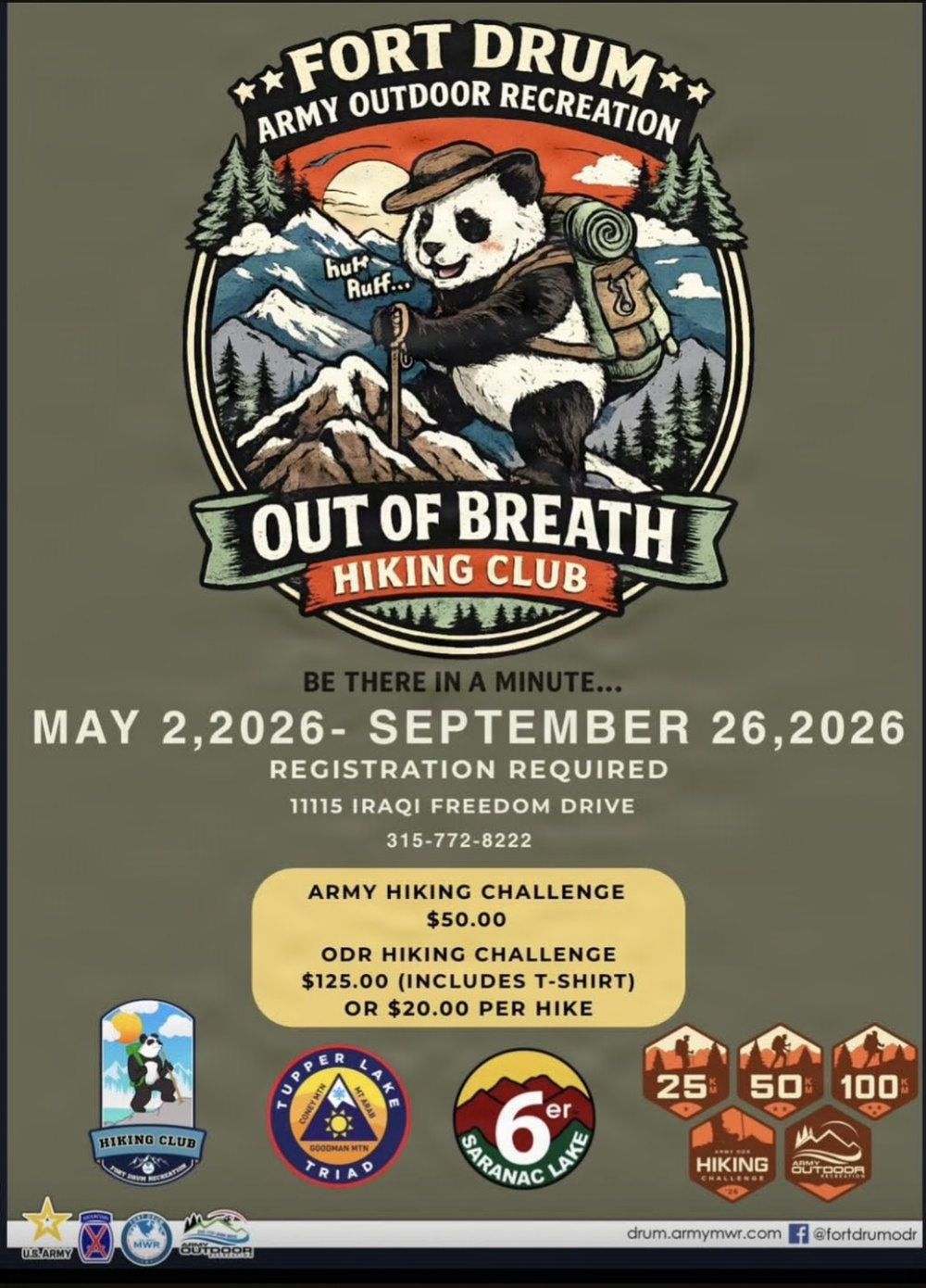 Fort Drum Outdoor Recreation challenges Soldiers, family members to conquer NY’s peaks