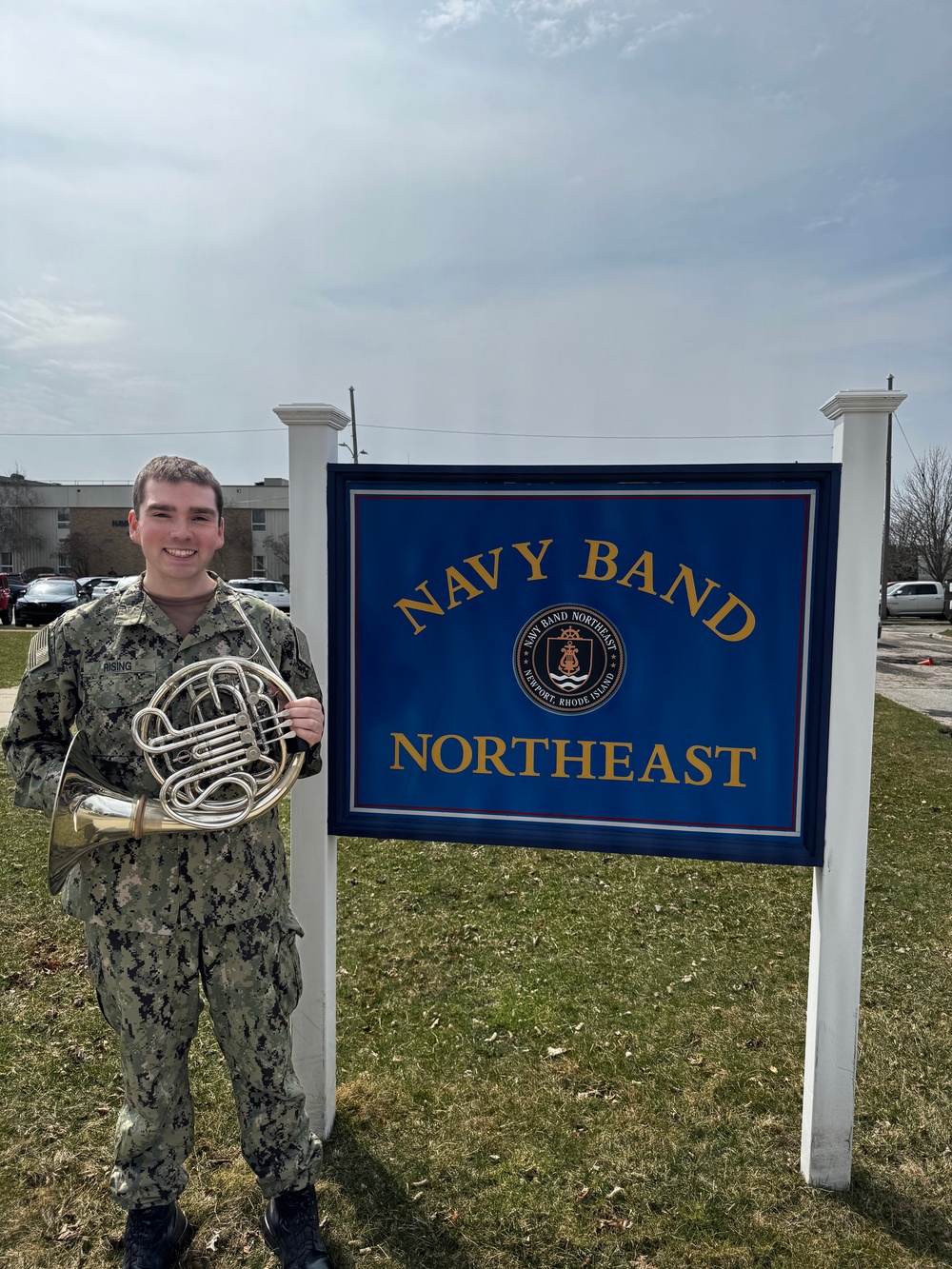 Please Welcome MUSN Michael Rising to Navy Band Northeast
