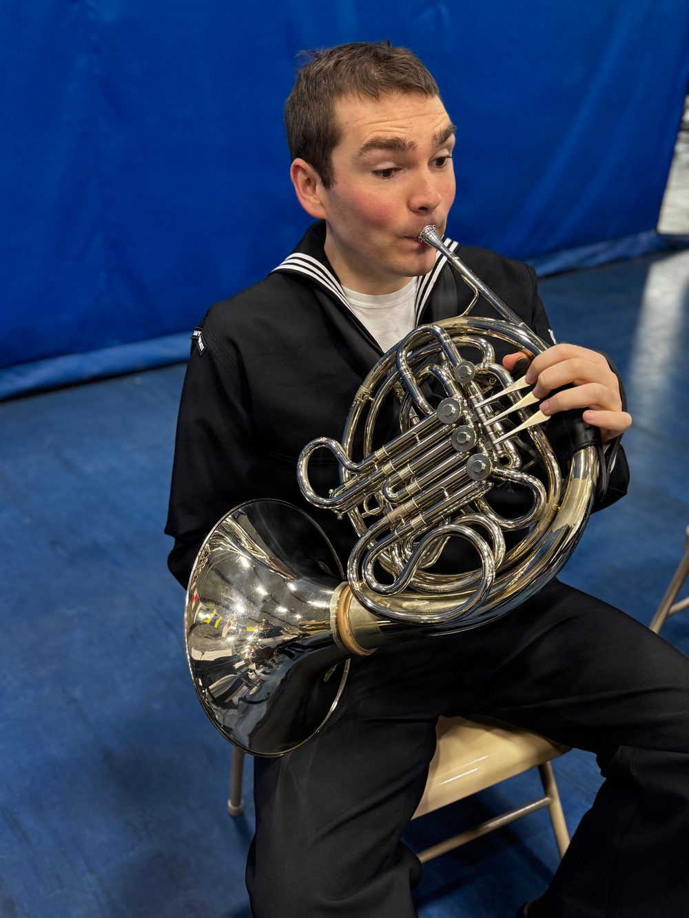 Please Welcome French Horn Instrumentalist MUSN Michael Rising to Navy Band Northeast