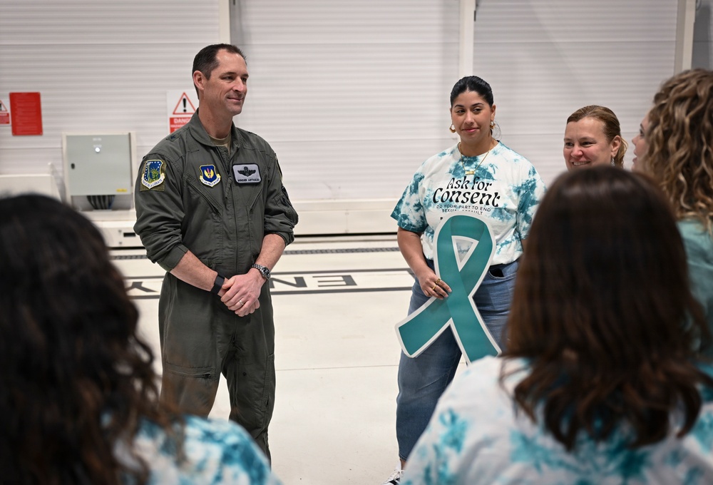 48 FW honors April as Sexual Assault Awareness and Prevention Month