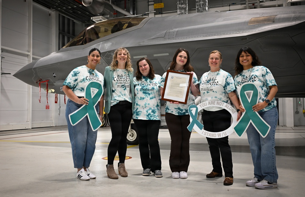 48 Fighter Wing honors April as Sexual Assault Awareness and Prevention Month