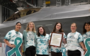 48 Fighter Wing honors April as Sexual Assault Awareness and Prevention Month