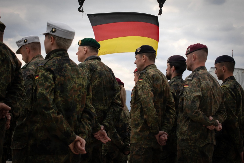 German Armed Forces conduct Transfer of Authority within KFOR's RC-East