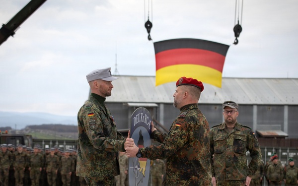 German Armed Forces conduct Transfer of Authority within KFOR's RC-East
