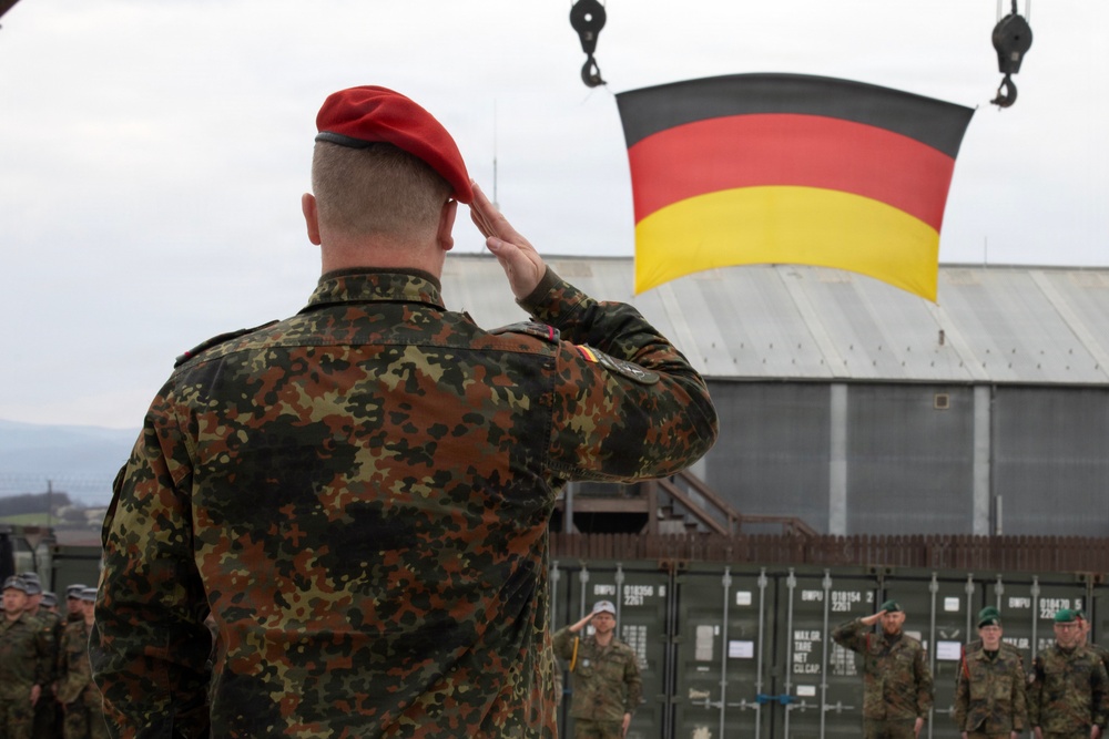 German Armed Forces conduct Transfer of Authority within KFOR's RC-East
