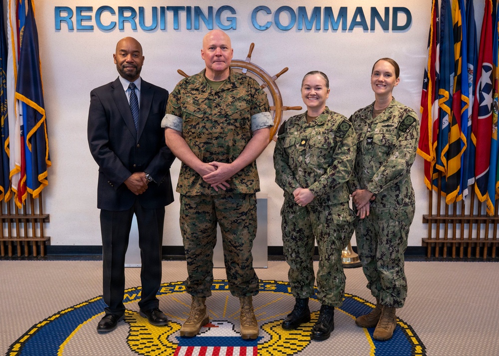 Judge Advocate General of the Navy Visits CNRC