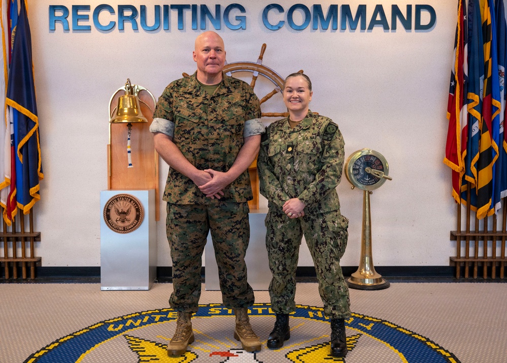 Judge Advocate General of the Navy Visits CNRC